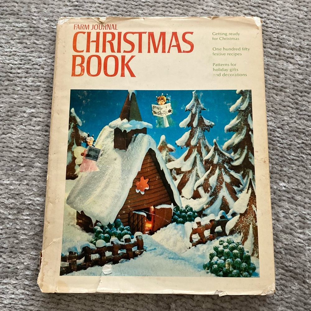 VTG 1970 Farm Journal Christmas Book holiday recipes crafts decorations gifts